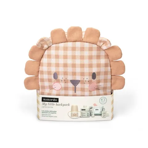 Mochila con cosmética y biberón, de Suavinex