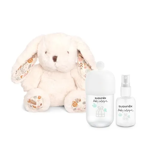 Set regalo Baby Cologne y peluche, de Suavinex
